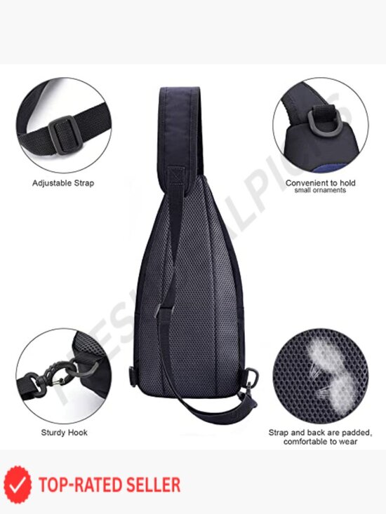 Lightweight Sling Backpack Travel Hiking Crossbody Bag Hands-Free Casual Daypack main image 4